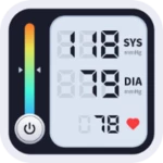 blood pressure android application logo